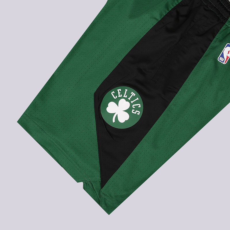 мужские зеленые шорты Nike Dry NBA Practice Shorts Boston Celtics AJ5050-312 - цена, описание, фото 2